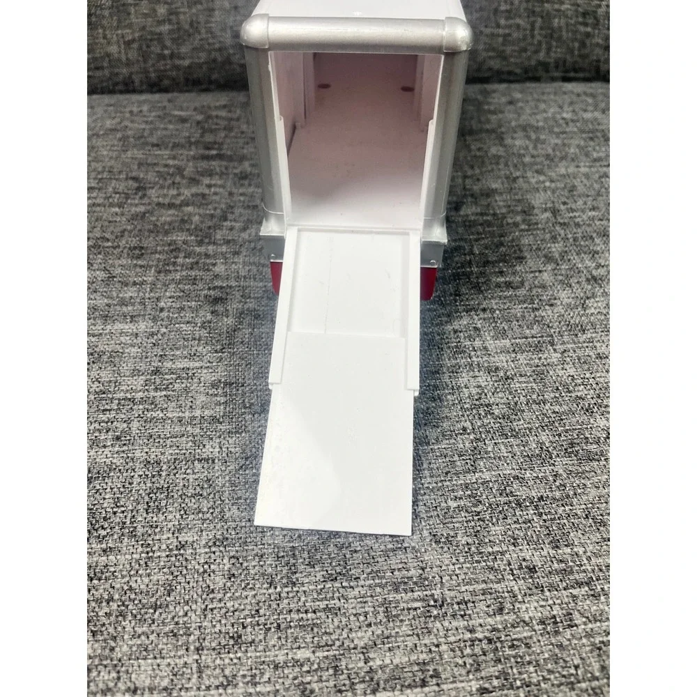 Maxx Action Target Semi Truck and Forklift Set Bullseye Dog SDE 03 Red White